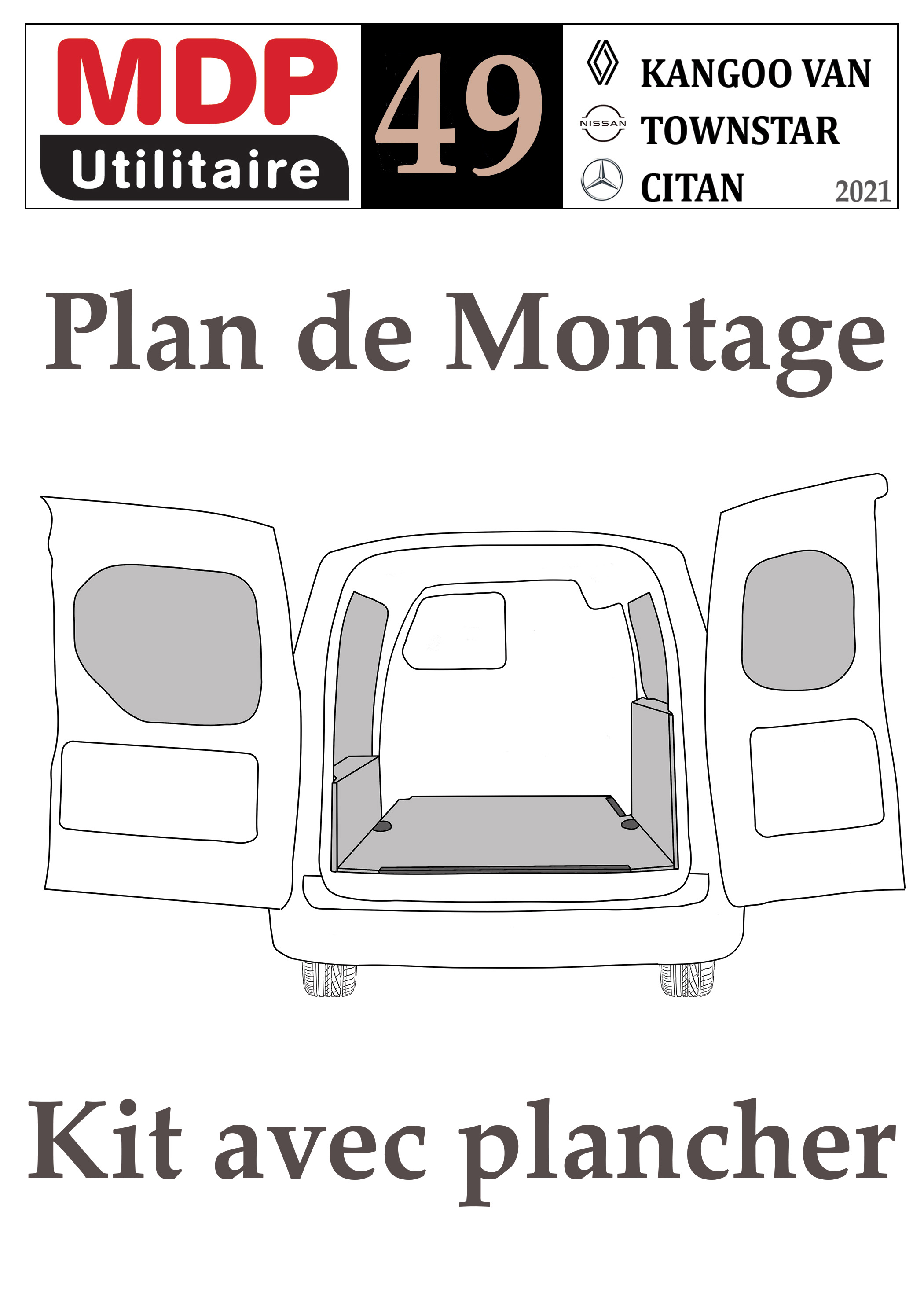 Notice 49-1 Kit avec plancher